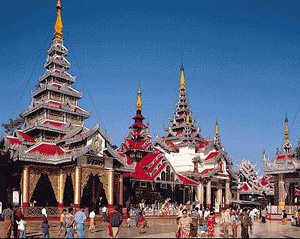 янгон - столица мьянмы